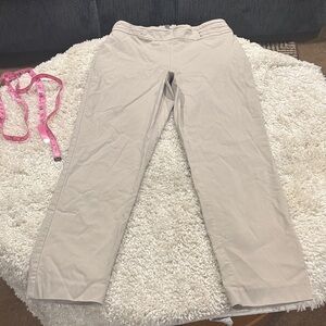 JM Collection Straight-Leg Pants in Light Beige